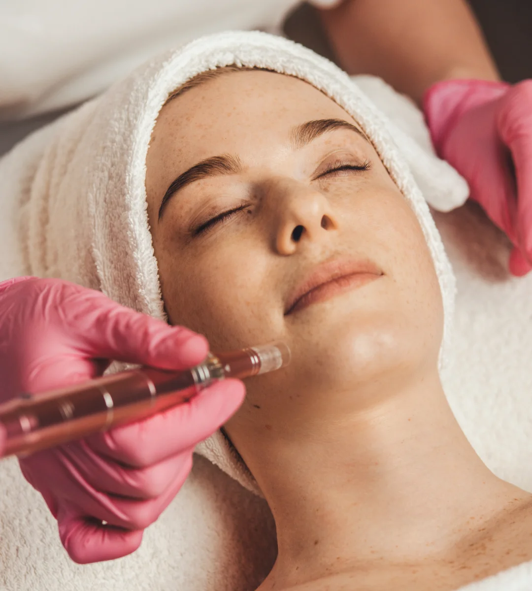 PDRN Microneedling threads at Bosthetics Boutique Med Spa in Lacey, WA